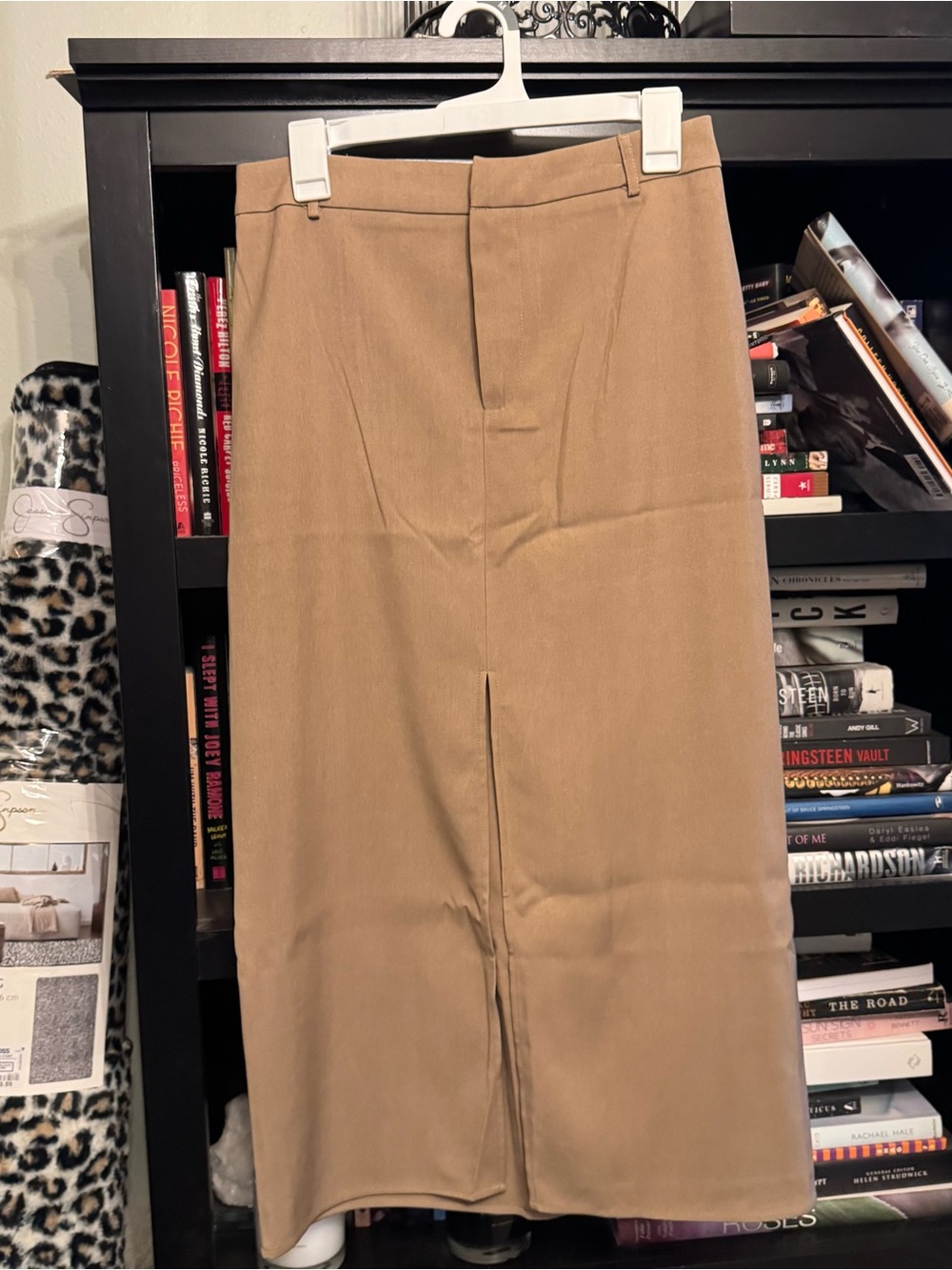 CIDER MAXI SLIT SKIRT